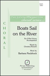 Boats Sail on the River Two-Part choral sheet music cover